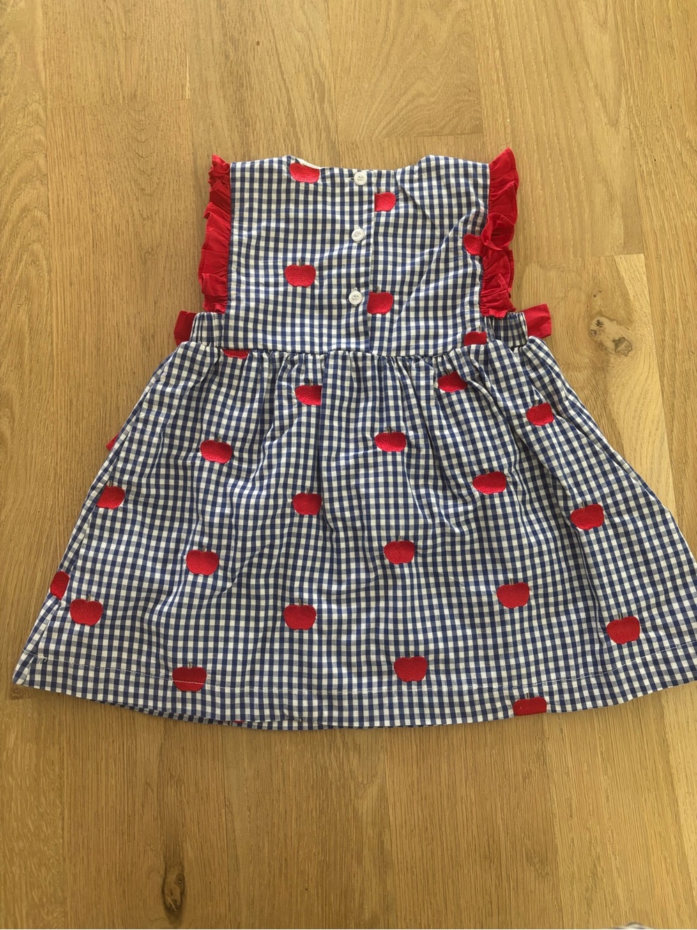 Cecil & Lou Apple Dress - Size 2T - Picture 3 of 3